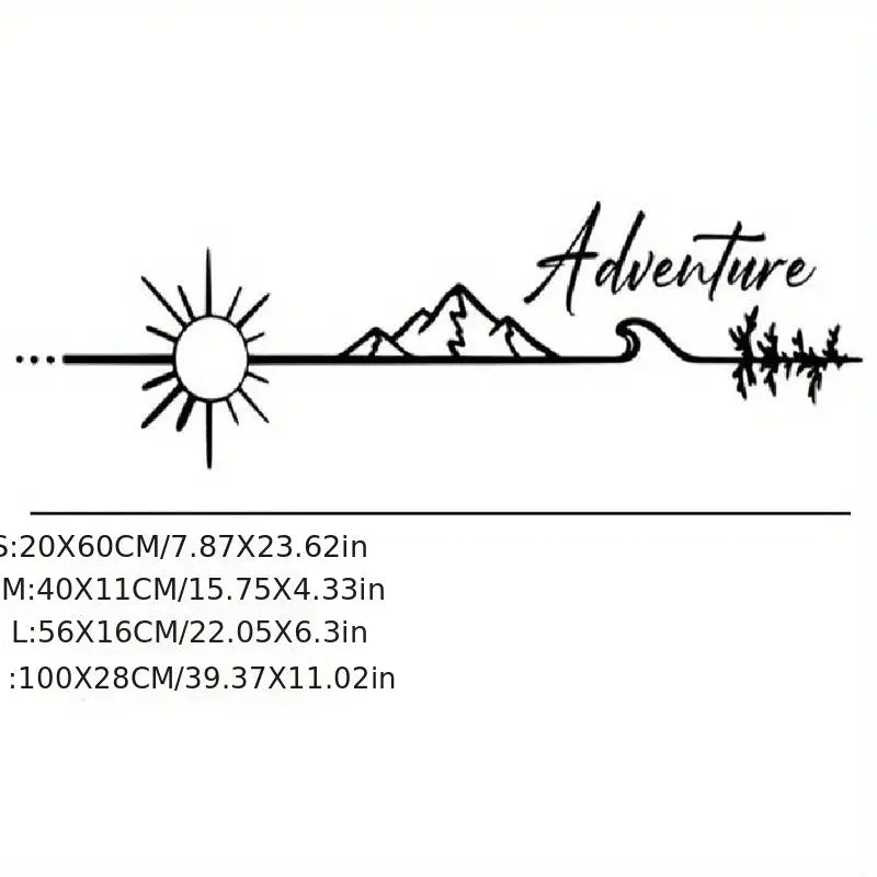 Sticker Master Adventure Karavan Doğa Sticker Sticker Master