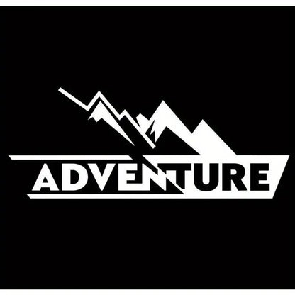 Sticker Master Adventure Sticker Seti - Motosiklet Top Box Uyumlu Etiket (BMW GS / Africa Twin / KTM / Yamaha Tenere) - Sticker Master