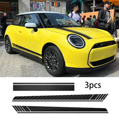 Sticker Master Araba Vinil Uzun Şerit Kaput & Kapı Sticker Seti Etiket Çıkartma Sticker Master