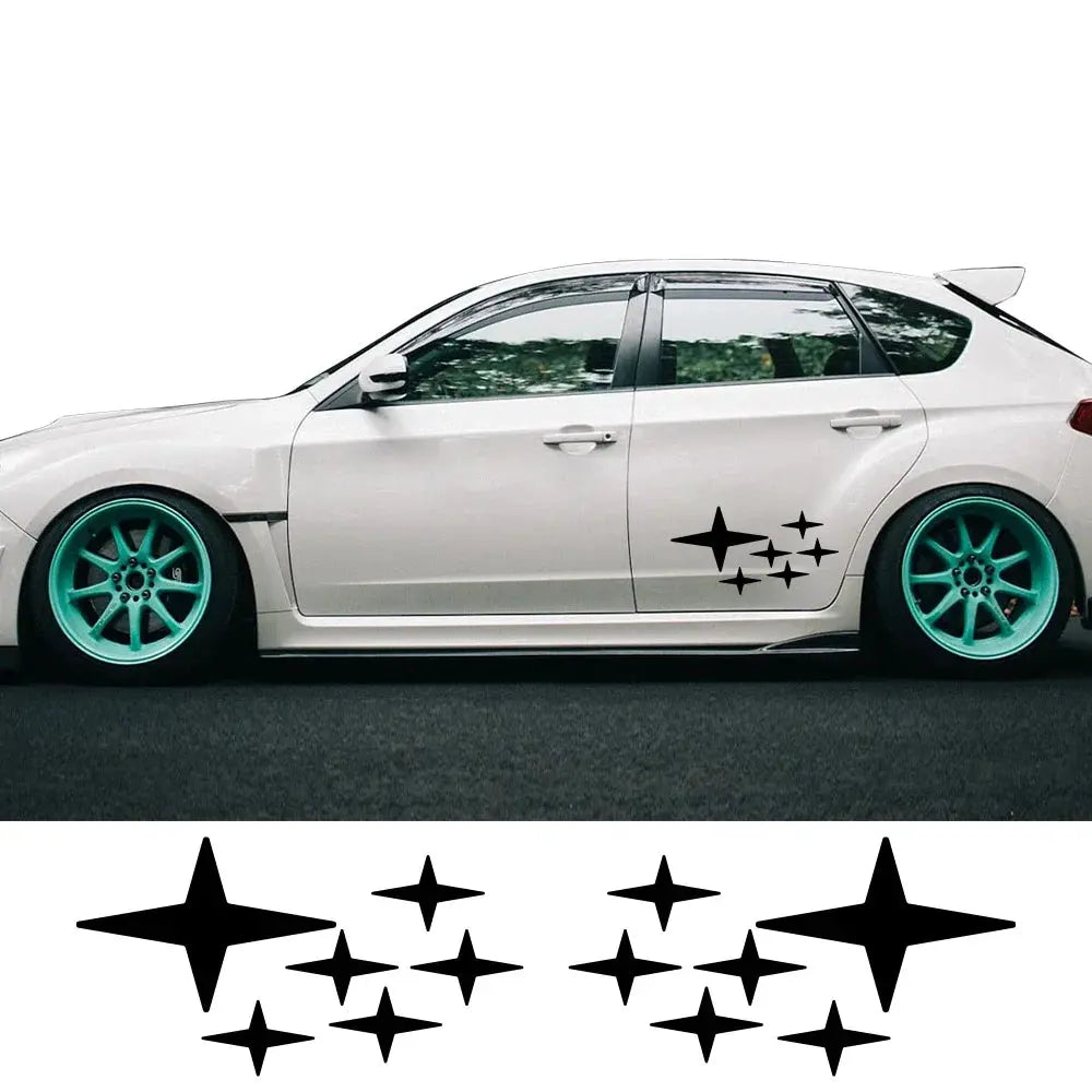 Sticker Master Araba Yan Çıkartma Sticker Etiket Yapıştırma Subaru Impreza WRX STI GDB GVB 2018 2009 2014 2002 2015 için Gövde Çizgili Çıkartmalar Koruyucu Aksesuarlar - Sticker Master