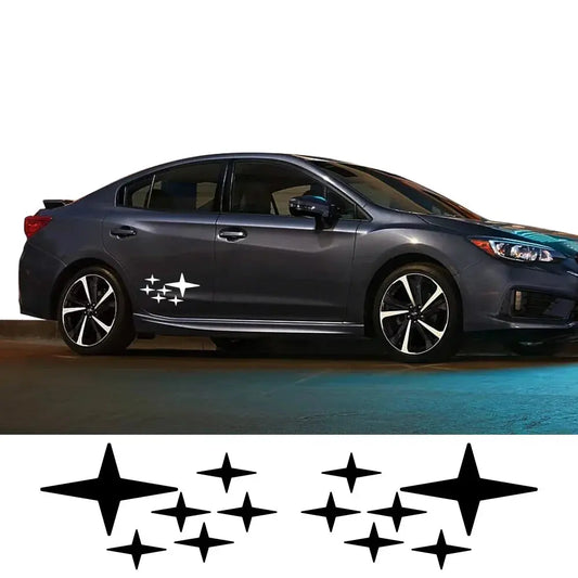 Sticker Master Araba Yan Çıkartma Sticker Etiket Yapıştırma Subaru Impreza WRX STI GDB GVB 2018 2009 2014 2002 2015 için Gövde Çizgili Çıkartmalar Koruyucu Aksesuarlar - Sticker Master
