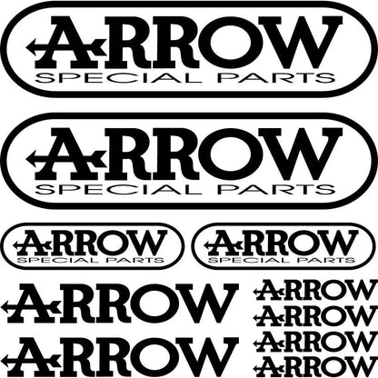 Sticker Master Arrow Sponsor Set Oto Motor Araba Sticker Sticker Master