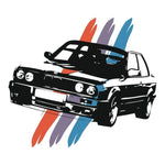Sticker Master BMW E30 Sticker – Oto, Motor, PC Etiket – 15 cm Sticker Master