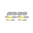 BMW F650 GS Motor Sticker Set – Gri & Sarı 6’lı Takım | Sticker Master