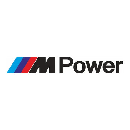 Sticker Master BMW M Power Sticker Oto Motor Etiket - 15, 20, 25, 30, 40 cm Sticker Master
