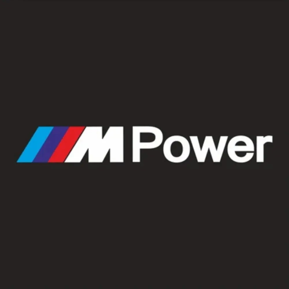 Sticker Master BMW M Power Sticker Oto Motor Etiket - 15, 20, 25, 30, 40 cm Sticker Master
