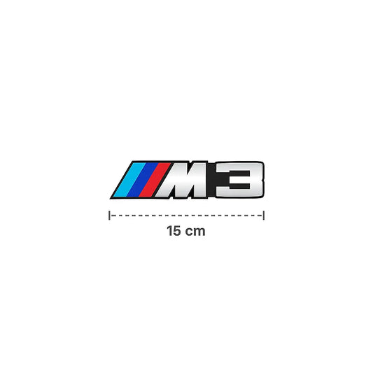 Sticker Master BMW M3 Oto Araç Motor Sticker Etiket – 15 cm Sticker Master