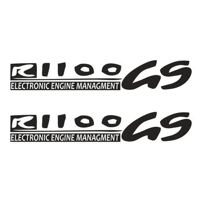 Sticker Master BMW R1100GS Tank Yan Kaplama Sticker Seti – “Electronic Engine Management” Logolu Sticker Master