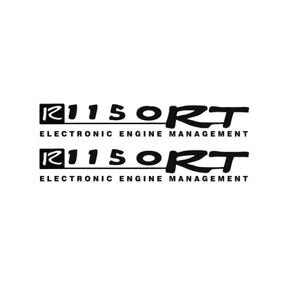 Sticker Master BMW R1150 RT Motor Sticker Etiket Seti – Electronic Engine Management Yazılı 2 Parça Sticker Master