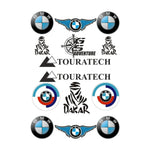 Sticker Master BMW Sticker Set – Oto, Motosiklet ve Laptop Uyumlu Etiket (25x30 cm) Sticker Master