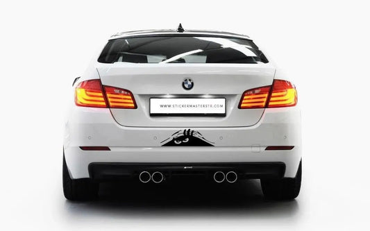 Sticker Master Bagajdan Bakan Adam Oto Sticker Motor, Kask, Laptop, Araba, Oto Araç İçin Dayanıklı Etiket Decal