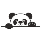 Bakan Panda Sticker Araba Bagaj 20 cm | Sticker Master
