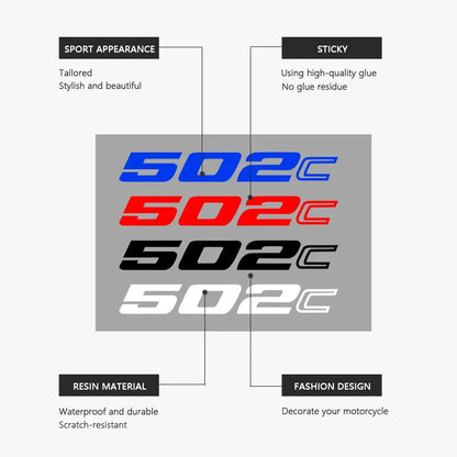 Sticker Master Benelli 502C Sticker Set – Suya Dayanıklı Vinil (2019-2023) - Sticker Master