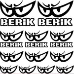 Sticker Master Berik Sponsor Set Oto Motor Araba Sticker Sticker Master