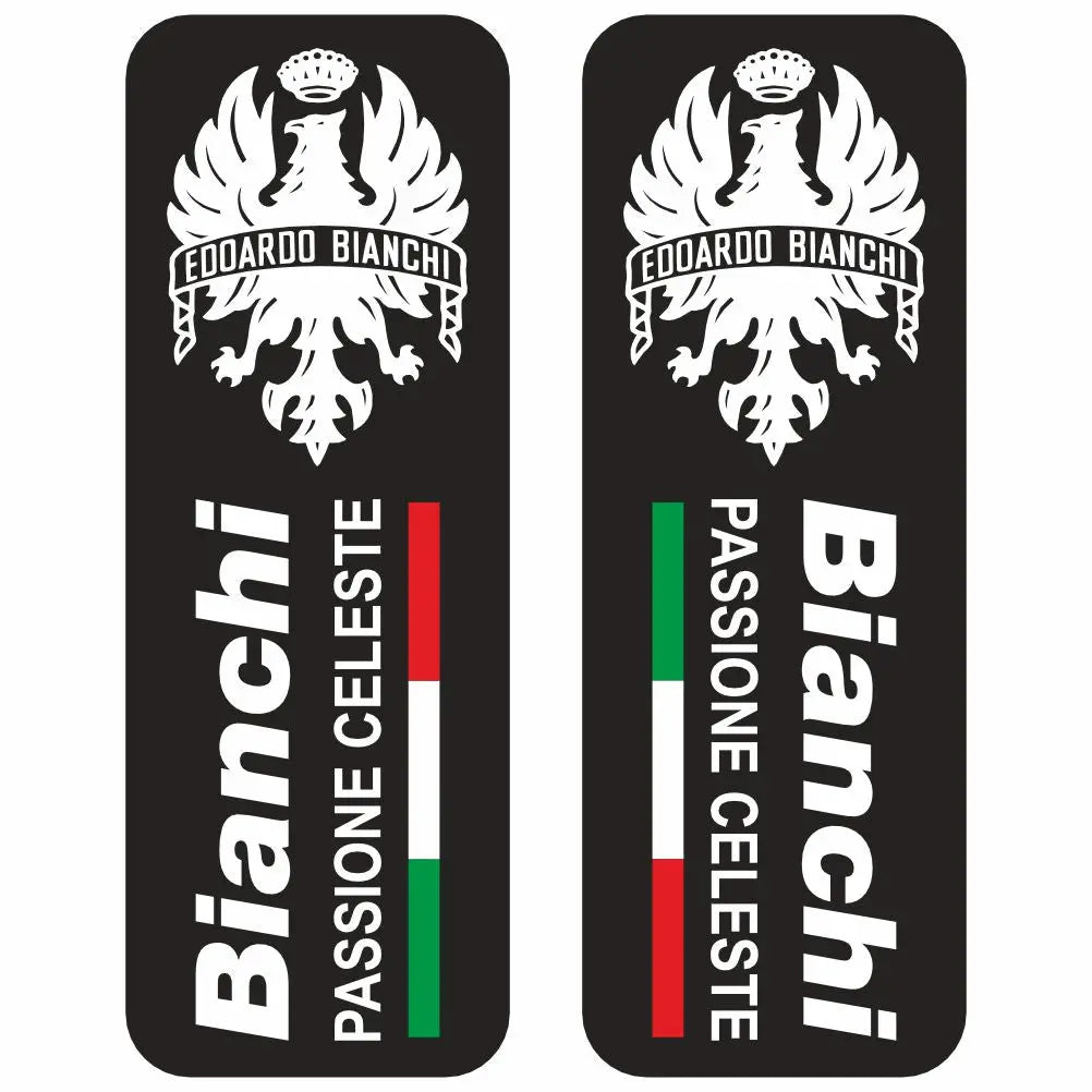 Sticker Master Bianchi Bisiklet Maşa Etiket Çıkartma Yapıştırma 29x10 Cm Sticker Master