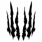 Sticker Master Canavarın Tırnak izi Sticker Motor, Kask, Laptop, Araba, Oto Araç İçin Dayanıklı Etiket Decal 20 Cm Sticker Master