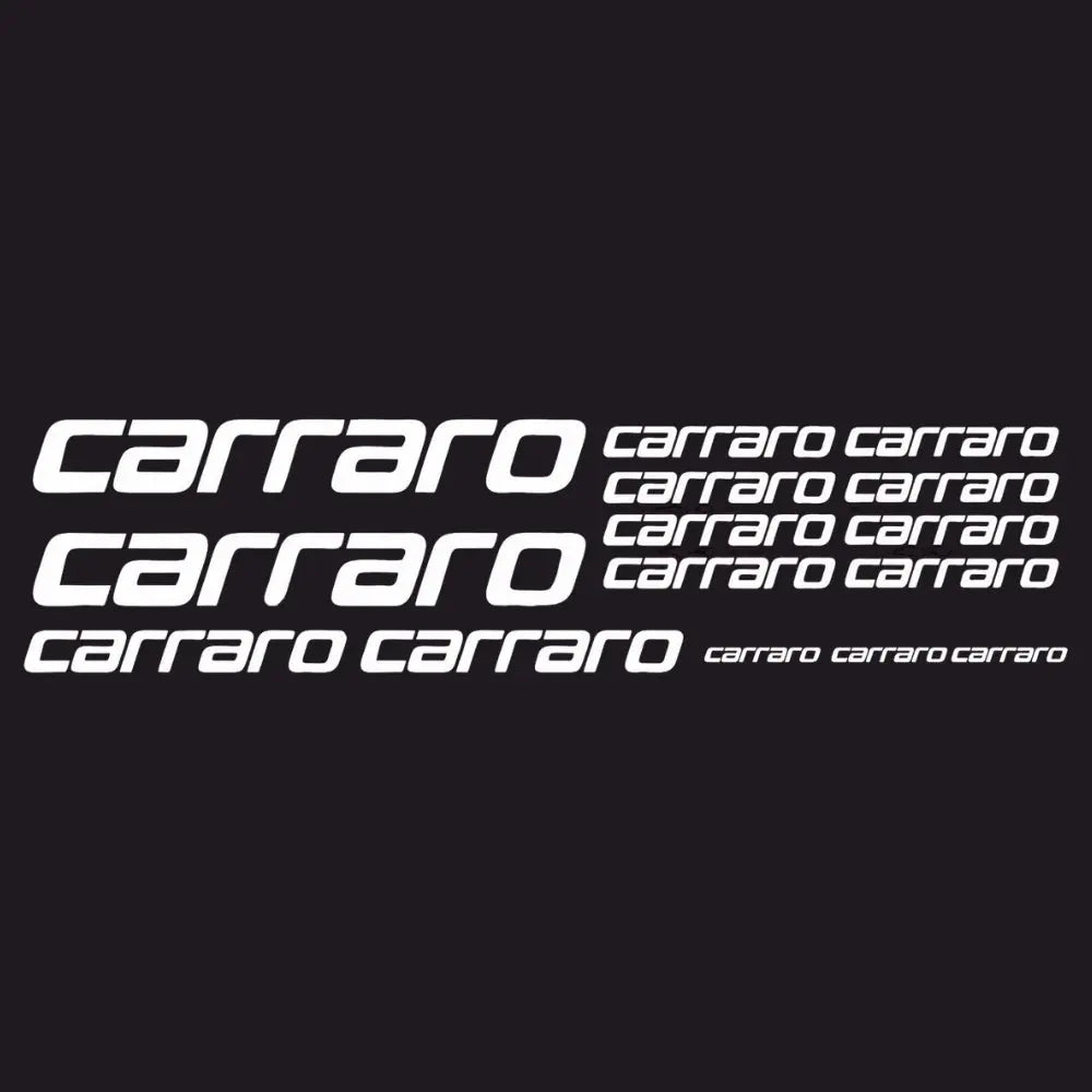 Sticker Master Carraro Bisiklet Sticker Set Etiket Sticker Master