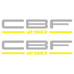 Sticker Master Cbf 250 Sticker Set Motor Çıkartma Etiket Sticker Master
