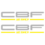 Sticker Master Cbf 250 Sticker Set Motor Çıkartma Etiket Sticker Master