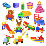 Sticker Master Çocuk Oyuncakları Duvar Sticker – Renkli ve Eğitici Çocuk Odası Bebek Odası Dekoru, Kolay Uygulama, Dayanıklı Vinil Sticker Master