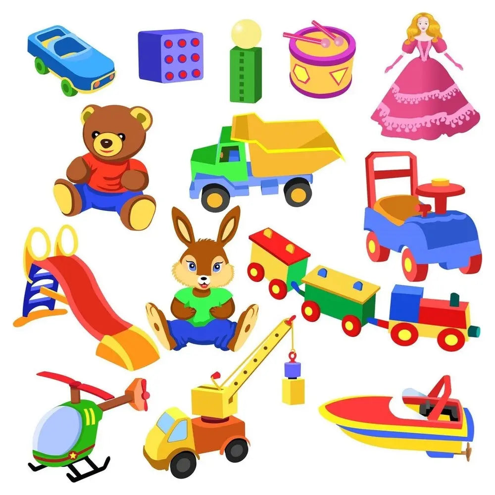 Sticker Master Çocuk Oyuncakları Duvar Sticker – Renkli ve Eğitici Çocuk Odası Bebek Odası Dekoru, Kolay Uygulama, Dayanıklı Vinil Sticker Master