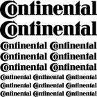 Continental Sticker Sponsor Seti | Araba & Motor | Sticker Master