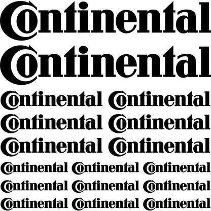 Sticker Master Continental Sponsor Set Oto Motor Araba Sticker Sticker Master