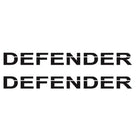 Defender Sticker Kaput Yazısı (2 Adet) | Sticker Master