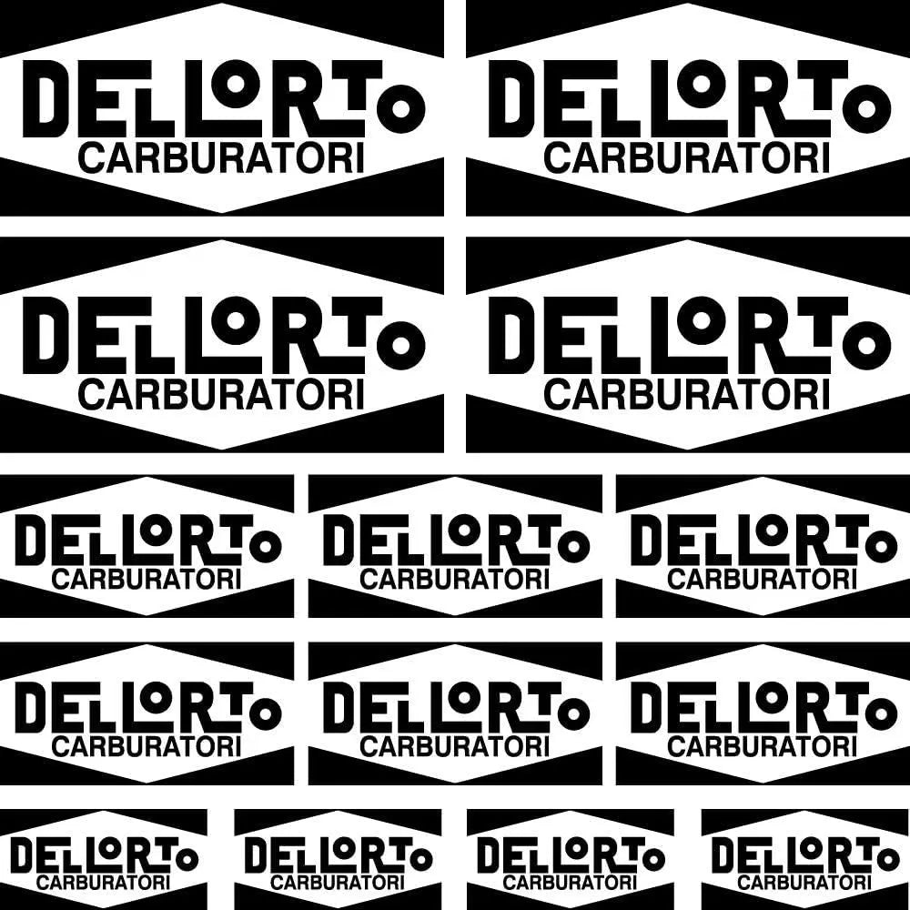 Sticker Master Dellorto Sponsor Set Oto Motor Araba Sticker Sticker Master