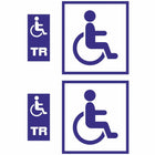 Engelli Araç Stickerı | Yönetmeliğe Uygun Otopark Seti | Sticker Master