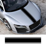 Sticker Master Evrensel Kaput Şerit Araba Sticker Set Oto Araç Çıkartma Etiket Sticker Master