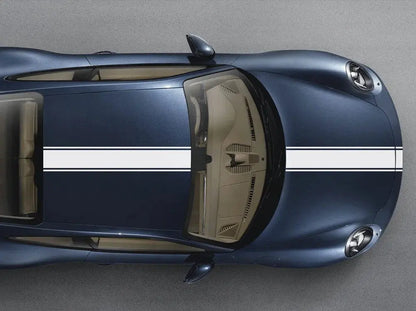 Sticker Master Evrensel Kaput Şerit Araba Sticker Set Oto Araç Çıkartma Etiket Sticker Master