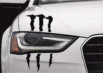 Sticker Master Far İçin Monster Pençe Oto Sticker Motor, Kask, Laptop, Araba, Oto Araç İçin Dayanıklı Etiket Decal