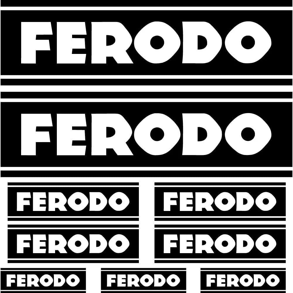 Sticker Master Ferodo Sponsor Set Oto Motor Araba Sticker Sticker Master