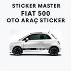 Fiat 500 Yan Kapı Şerit Sticker | Sticker Master