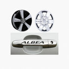 Fiat Albea Sticker Seti: Kapı Kolu & Jant Etiketi (10 Adet) | Sticker Master