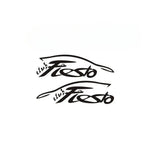 Ford Fiesta Club Araç Oto Sticker - Sağ ve Sol - 15 cm Sticker Master