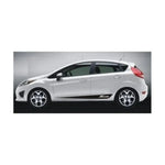 Sticker Master Ford Fiesta Yan Şerit Sticker – Sportif Vinyl Decal Araç Çıkartma - 2 Adet Sticker Master