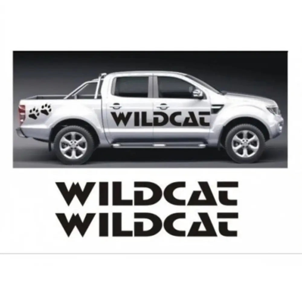 Sticker Master Ford Ranger Wildcat Oto Araç Sticker Etiket 50 Cm - 2 Adet Sticker Master