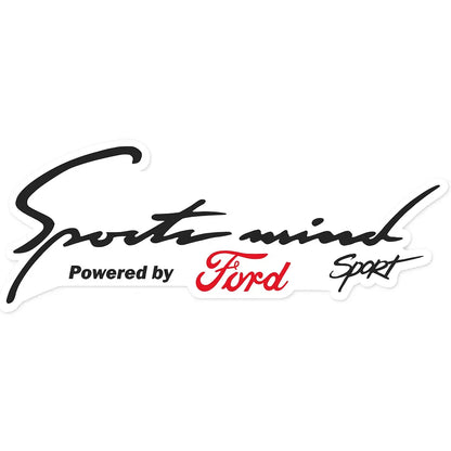 Sticker Master Ford Sport Mind Oto Araç & SUV Sticker - Sportif Tasarım - 30 Cm Sticker Master