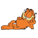 Sticker Master Garfield Motorsiklet,Kask,Laptop,Motor Ve Oto Araç Sticker 13X8 Cm Sticker Master