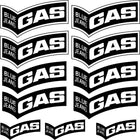 Gas Jeans Sticker Seti Motor Sporları Araba | Sticker Master