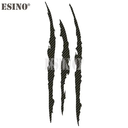 Sticker Master Ghost Claw Scratch Sticker – Far & Gövde Dekoratif Çizik Efektli Vinil Çıkartma Sticker Master