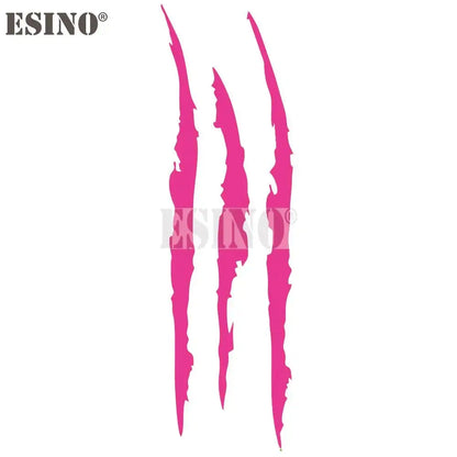 Sticker Master Ghost Claw Scratch Sticker – Far & Gövde Dekoratif Çizik Efektli Vinil Çıkartma Sticker Master