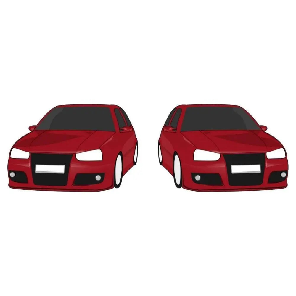 Sticker Master Golf MK5 Basık Araç Sticker Seti – Sağ & Sol 15 cm Sticker Master