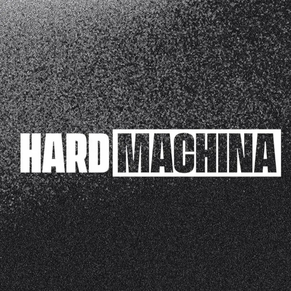 Sticker Master Hard Machina Motorsiklet,Kask,Laptop,Motor Ve Oto Araç Sticker 20 X 4 Cm Beyaz Sticker Master