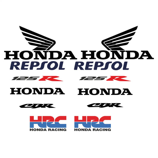 Sticker Master Honda 125R Komple Sticker Set Motor Çıkartma Etiket Sticker Master