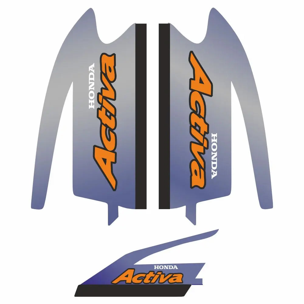 Sticker Master Honda Activa Komple Sticker Set Motor Etiket Yapıştırma Sticker Master