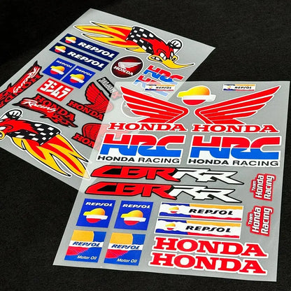 Sticker Master Honda CBR Gövde Kask Yakıt Tank Sticker Seti | Sticker Master Sticker Master