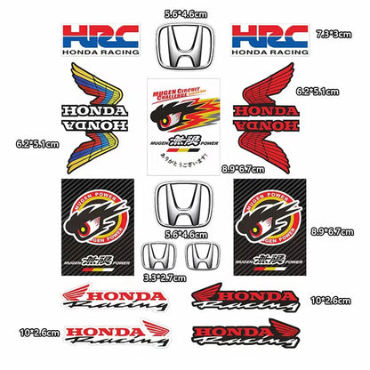 Sticker Master Honda CBR Gövde Kask Yakıt Tank Sticker Seti | Sticker Master Sticker Master